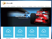 Tablet Screenshot of club.com.br